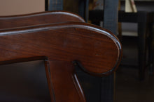 Louis Leather Seat Arm Chair