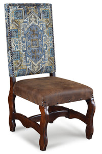 Louis Faux Leather Dining Chair